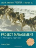 Project management : a managerial approach.