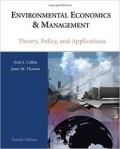 Environmental economics & management : theory, policy, and applications