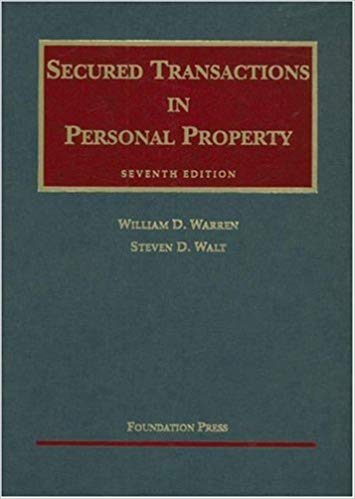 Secured transactions in personal property